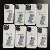 Husa de protectie pentru iPhone 14 Pro, Flippy, Space TPU Transparenta