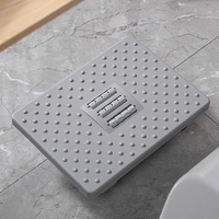 Suport Ergonimic pentru Picioare, Flippy, Plastic, cu Role de Masaj pentru Talpi, pentru Birou, Usor de Transportat, Detasabil, 33.5x24x12 cm, Gri