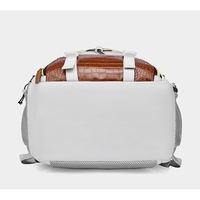 Rucsac Multifunctional pentru Calatorie, Flippy, pentru Alpinism, Voiaj, Drumetii, din Panza Oxford, 34x16x52 cm, Alb