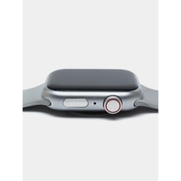 Ceas Smartwatch, Flippy, Editia 9, Apeluri Bluetooth, Incarcare Wireless, Afisaj 2.01 inch, Rezolutie 240 x 296, NFC, Puls, Gri