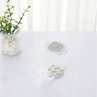 Siguranta pentru Usi Copii, Flippy, Sistem de Blocare Sertare, Dulap, Frigider, Adeziv, cu Sistem de Inchidere Dublu, Model Maimutica, Alb