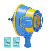 Suflator de Baloane, Flippy, din Plastic, Functie de Suflare si de Facut Baloane, 4-6 Ani, 30.4 x 14.2 x 22.2 cm, Albastru