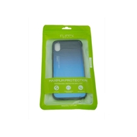 Husa Apple iPhone X Hybrid Back Degrade, Albastru