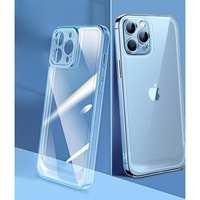 Husa de protectie pentru iPhone 14 Pro, Flippy, Space TPU Transparenta