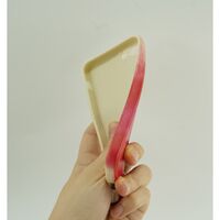 Husa protectie Flippy compatibila cu Apple iPhone 12 Pro Max Tpu Ombre, Roz/Galben