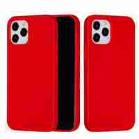 Husa protectie Flippy compatibila cu Huawei P40 Lite E Liquid Silicone Case Fucshia