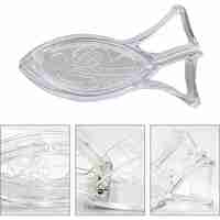 Storcator de Citrice Manual, Flippy, Rezistente, Usor de Folosit si Depozitat, Durabil, Calitativ, 12x5.2 cm, Model Peste, Transparent