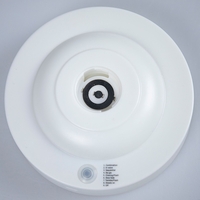 Lampa de veghe LED cu baterii si USB, Flippy, Model Copac din cupru, Alb cald