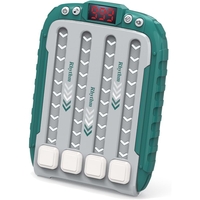 Jucarie Interactiva, Flippy, Joc Rhythm, +3 Ani, din ABS, 6 Niveluri, 15 x 3 x 11 cm, Functie Muzicala, Verde