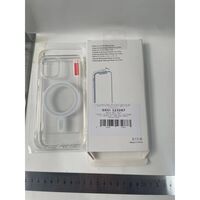 Husa protectie Flippy pentru iPhone 12/12 Pro Mag Safe, 2 in 1 incarcare si magnet, Silicon si Acril, Transparenta