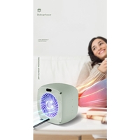 Mini radiator electric portabil Flippy, 800 W, 2 trepte, 150x120x175 mm, alb