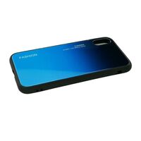 Husa Apple iPhone X Hybrid Back Degrade, Albastru