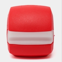 Dispozitiv de Tonifiere Faciala, Flippy, din Silicon, Corectare Mandibula/Maxilar, Rosu