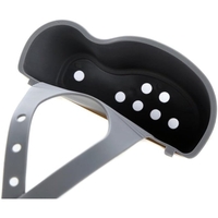 Suport Scurgere pentru Burete si Laveta de Vase Bucatarie, Flippy, Albastru, Curea Reglabila, Plastic Flexibil, 15x 5x 21cm