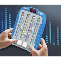 Jucarie Interactiva, Flippy, Joc Rhythm, +3 Ani, din ABS, 6 Niveluri, 15 x 3 x 11 cm, Functie Muzicala, Albastru