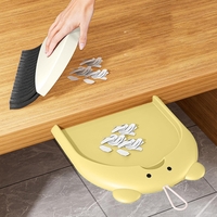 Set Matura si Faras, Flippy, Pentru Birou, din PP, Model Ursulet, 23.5 x 18 cm, Galben