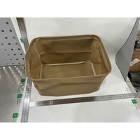 Cutie Depozitare Flippy, pentru Haine, lucruri, din Textil cu Cadru Metalic, Manere Laterale, forma Dreptunghiulara, 35 x 25 x 22cm, volum 19 L, Kaki