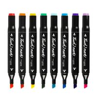 Set Cutie 36 Markere, Flippy, cu Alcool, Artist Markers, Cutie Plastic cu Maner, Flippy, Multicolor