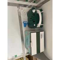 Pompa Electrica de Umflat Baloane, Flippy, cu Doua Iesiri, Accesorii Incluse, 220V, Putere 600W, Accesorii petrecere, Verde