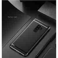 Husa Samsung Galaxy S9 Luxury Plating 3 in 1 Negru