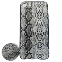 Husa Apple iPhone 6 Plus/6S Plus Multicolor Model Sarpe + Popsocket inclus