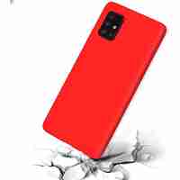 Husa de protectie Flippy compatibila cu Samsung Galaxy S21 5G Matte Tpu Rosu