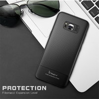Husa Samsung Galaxy S8 IPAKY Carbon Fiber Negru