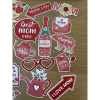 Set 18 Accesorii pentru Petrecere, Flippy, Props pentru Photo Corner, Tematica Ziua Mamei, Multicolor