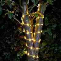 Instalatie Craciun, 86 m, 2064 Led-uri ,Furtun Luminos, Alb cald, 8 jocuri de lumini, Transformator, Sectionabila, 220 V, Flippy