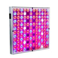 Lampa LED 45W Flippy, pentru cresterea plantelor in interior, 225 de leduri, 165 leduri rosii, 60 albastre, 30 x 30 cm, multicolor
