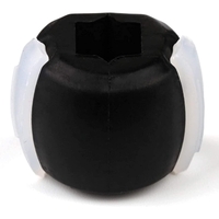 Dispozitiv de Tonifiere Faciala, Flippy, din Silicon, Corectare Mandibula/Maxilar, Negru