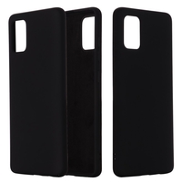 Husa protectie compatibila cu Samsung S10 Lite Liquid Silicone Case Negru