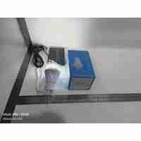 Bec portabil cu panou solar Flippy, pentru camping, utilizare exterior/interior, 3.6V, 400 mAh, 6.2 x 10 cm, alb rece