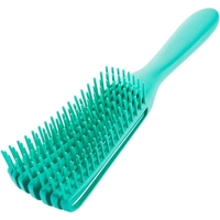 Perie Flexibila, Flippy, pentru Descurcat Par Cret/Umed si Uscat, 8 Brate Mobile, din TPE, 24.5 x 4.5 x 2 cm, Verde