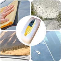 Degresant pentru Masina, Flippy, pentru Geamuri, Oglinda Retrovizoare, Parbriz, Agent de Curatare Puternic pentru Indepartarea Stratului de Murdarie, 120 ml, Alb-Galben