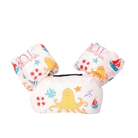 Vesta de salvare pentru copii cu aripioare de inot, Flippy, Crem, Model caracatita