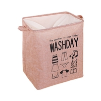 Cos Rufe, Flippy, 72 L, Textil, 30x40x60 cm, Roz, Cu Imprimeu