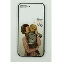 Husa protectie Flippy compatibila cu Apple iPhone 13 Glass print Lovin the Mom Multicolor