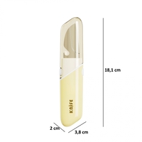 Cutit de Fructe Multifunctional, Flippy, Razatoare, Curatator Fructe-Legume, Deschizator de Sticle, 18.1x3.8x2cm, Galben