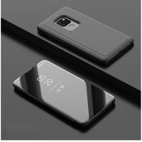 Husa Huawei Mate 20 Flip Cover Oglinda Negru
