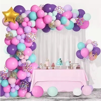 Baloane pentru Arcada HAPPY BIRTHDAY, Flippy, baloane decorative din Latex, Set Mix 127 Baloane Colorate, Multicolor