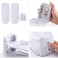 Suport pentru Pantofi, Flippy, din Plastic, Reglabil, 2 Niveluri, 27 x 10 x 20 cm, Alb