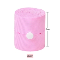 Set 2 Centuri de Monitorizare a Ritmului Cardiac Fetal, Flippy, Material Moale si Elastic, 6 x 130 cm, Roz