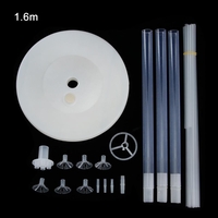 Suport pentru Baloane, Flippy, cu Un Strat, pentru 19 Baloane, 160 cm, Transparent