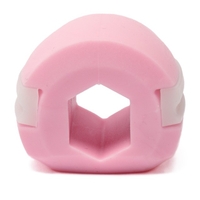 Dispozitiv de Tonifiere Faciala, Flippy, din Silicon, Corectare Mandibula/Maxilar, Roz