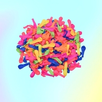 Set 300 de Baloane cu Apa, Flippy, Rezervor de Apa de Umplut, 1.5L, Autosigilate, 34 x 27 x 10 cm, Multicolor