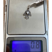 Pandantiv, Jolie Silver, Argint 925, Model Hamza Filigran, 0.9 g, 15x10 mm