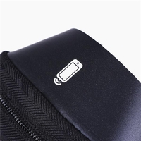 Borseta bicicleta impermeabila cu husa pentru telefon Flippy, montare pe ghidon, compatibila cu telefoane de pana la 16 cm, spatiu depozitare, 18.5x9.5 cm, negru