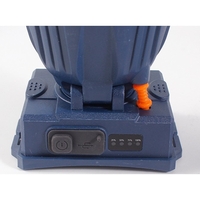 Lanterna LED de Montat pe Cap, Flippy, cu Raza Lunga de Zoom, Reincarcabila USB, Far Telescopic, Rezistent la Apa, Reglabil, pentru Pescuit in Aer Liber, Camping, Lumina Puternica, Lanterna, 10.5x8x6.5 cm, Albastru