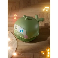 Olita 2in1, Flippy, Model Balena, cu Reductor WC, din Plastic, cu Muzica si Lumini, 36 x 41 x 20 cm, Verde